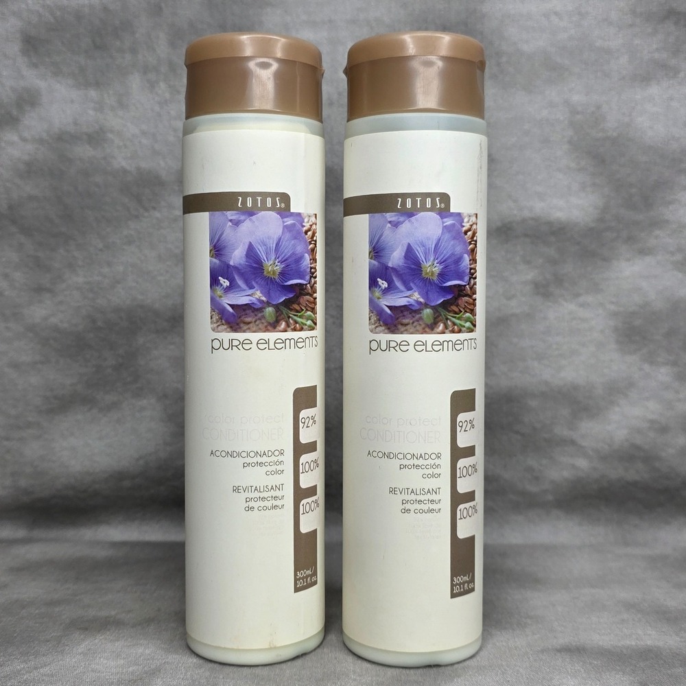 (X2) Zotos Pure Elements Color Protect Conditioner 10.1 fl oz